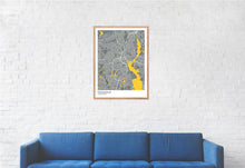 Load image into Gallery viewer, Map of Providence, Rhode Island