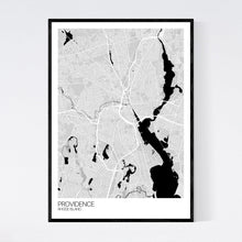 Load image into Gallery viewer, Providence City Map Print