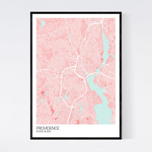 Load image into Gallery viewer, Providence City Map Print