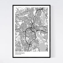 Load image into Gallery viewer, Providence City Map Print