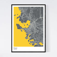 Load image into Gallery viewer, Map of Pula, Croatia