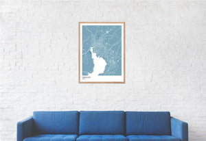 Map of Qingdao, China