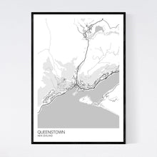 Load image into Gallery viewer, Queenstown City Map Print