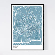 Load image into Gallery viewer, Queluz City Map Print