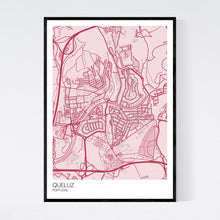 Load image into Gallery viewer, Queluz City Map Print