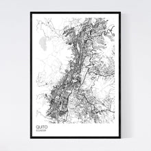 Load image into Gallery viewer, Map of Quito, Ecuador