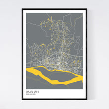 Load image into Gallery viewer, Rajshahi City Map Print