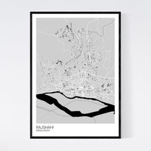 Load image into Gallery viewer, Rajshahi City Map Print