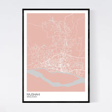 Load image into Gallery viewer, Rajshahi City Map Print