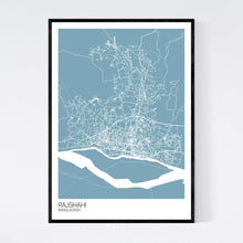 Load image into Gallery viewer, Rajshahi City Map Print