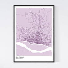 Load image into Gallery viewer, Rajshahi City Map Print