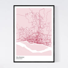 Load image into Gallery viewer, Rajshahi City Map Print