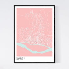 Load image into Gallery viewer, Rajshahi City Map Print