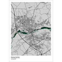 Load image into Gallery viewer, Map of Randers, Denmark