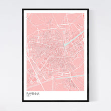 Load image into Gallery viewer, Ravenna City Map Print