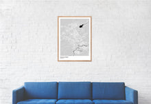 Load image into Gallery viewer, Map of Rawalpindi, Pakistan