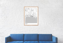Load image into Gallery viewer, Map of Rayong, Thailand