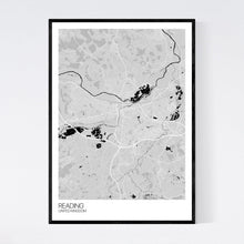Load image into Gallery viewer, Reading City Map Print