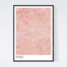Load image into Gallery viewer, Reading City Map Print