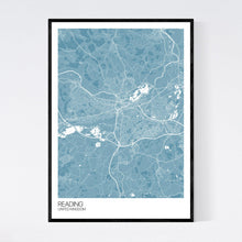 Load image into Gallery viewer, Reading City Map Print