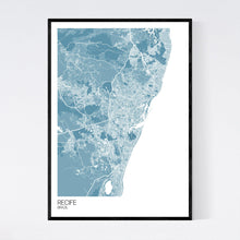 Load image into Gallery viewer, Recife City Map Print