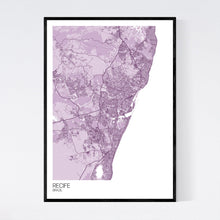 Load image into Gallery viewer, Recife City Map Print