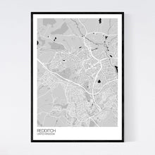 Load image into Gallery viewer, Redditch City Map Print