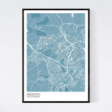 Load image into Gallery viewer, Redditch City Map Print