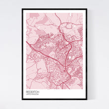 Load image into Gallery viewer, Redditch City Map Print
