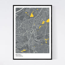 Load image into Gallery viewer, Redhill City Map Print