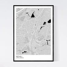 Load image into Gallery viewer, Redhill City Map Print