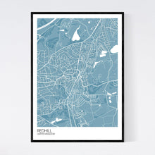Load image into Gallery viewer, Redhill City Map Print