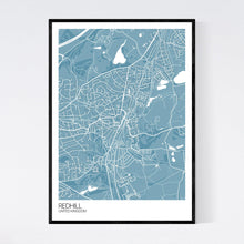 Load image into Gallery viewer, Redhill City Map Print