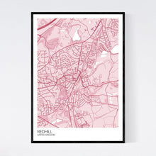 Load image into Gallery viewer, Redhill City Map Print