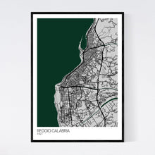 Load image into Gallery viewer, Reggio Calabria City Map Print
