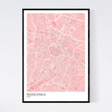 Load image into Gallery viewer, Reggio Emilia City Map Print