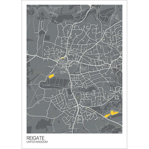 Map of Reigate, United Kingdom