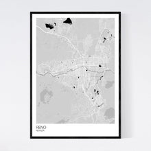 Load image into Gallery viewer, Reno City Map Print