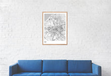 Load image into Gallery viewer, Map of Riga, Latvia