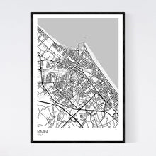 Load image into Gallery viewer, Rimini City Map Print