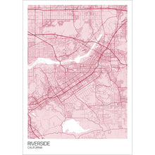 Load image into Gallery viewer, Map of Riverside, California