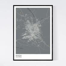 Load image into Gallery viewer, Riyadh City Map Print