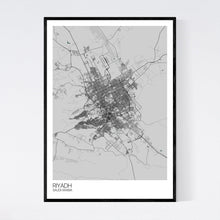 Load image into Gallery viewer, Riyadh City Map Print