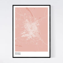 Load image into Gallery viewer, Riyadh City Map Print