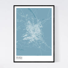 Load image into Gallery viewer, Riyadh City Map Print