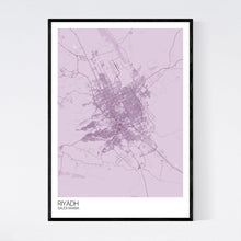 Load image into Gallery viewer, Riyadh City Map Print