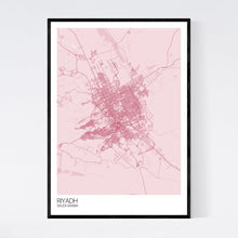 Load image into Gallery viewer, Riyadh City Map Print