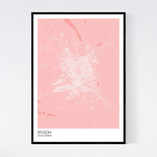 Load image into Gallery viewer, Riyadh City Map Print