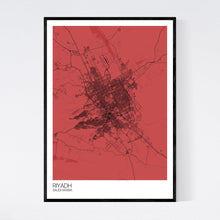 Load image into Gallery viewer, Riyadh City Map Print