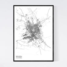 Load image into Gallery viewer, Riyadh City Map Print